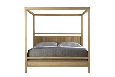 Fulton Wood Poster Headboard with Poster Canopy