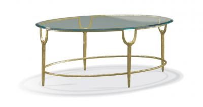 965-114g Oval Cocktail Table